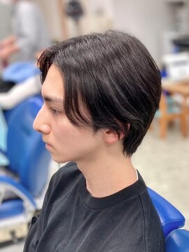 ビービースタイル 八尾店(BB STYLE) メンズボブ×センターパート