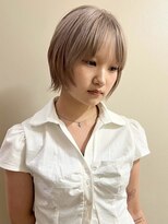 マジコ 梅田(Magico)&nbsp;ダブルカラー/ケアブリーチ/ミルクティーベージュ/レイヤー/梅田