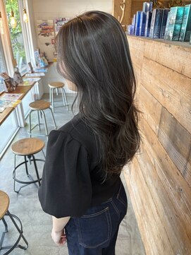 ルームスヘアー(Rooms Hair) グレー×シルバー
