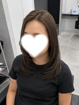 ヴィヒタ 川越 本川越(VIHTA.)&nbsp;レイヤーカットブリーチなしベージュカラー川越本川越