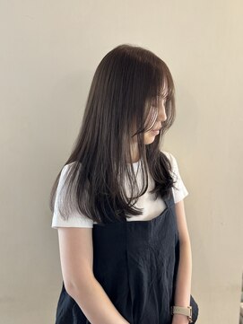 美容室 はなこ 透明感カラー