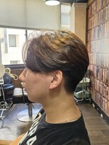 エイチエムヘアー 池袋店(H//M hair)&nbsp;Men's/メンズ/毛流れセンターパート/ナチュラルセンターパート
