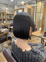 ゴーシェン 津田沼本店(Goshen)&nbsp;ぱつっとシンプルボブ