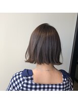 エイミー(Aimee)&nbsp;Aimee 町田グレージュ×切りっぱなしボブ