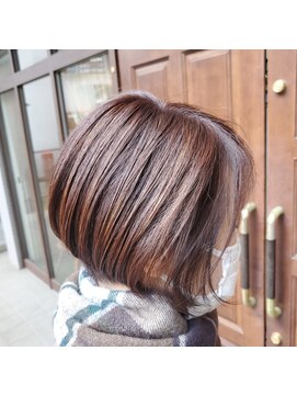 美容室ポール 西葛西店(PAUL) 西葛西　小顔　ハイライトカラー　オリーブカラー　西葛西美容室