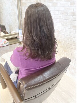 ヴィアスヘアー(vias hair) インナーカラー×やわミディ