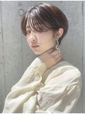 【志岐英恵】長めの前髪で雰囲気たっぷりの美シルエットショート