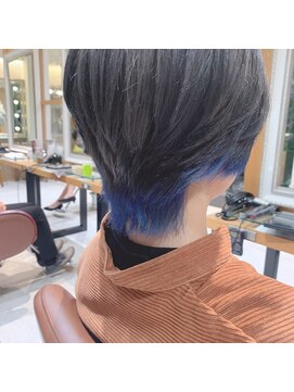 ネオリーブルカ 御茶ノ水店(Neolive Luca) インナーブルー×ブルーシルバー