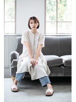 カリン 横浜店(carin)&nbsp;【carin横浜】ショートボブ/ショコラベージュ/暗めカラー