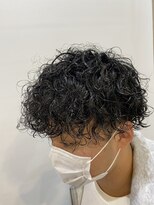 アメラボ(AmeLab) マッシュ×スパイラルパーマ くるくる