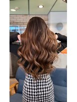 ラフ 難波店(LAFF)&nbsp;#黒髪#ボブルフ#ネビージュ#小顔#ワンレン