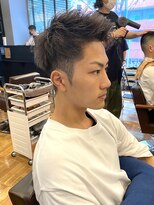 アイリーヘアデザイン(IRIE HAIR DESIGN) 【IRIE HAIR赤坂】アップバング×刈り上げ×スパイキーショート