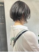 20代～30代大人ナチュラルショート前髪似合わせカット［仙台］