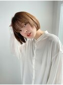 韓国ヘア 前髪あり マッシュ 爽やかモテ