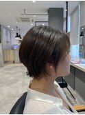 小顔ショートボブ