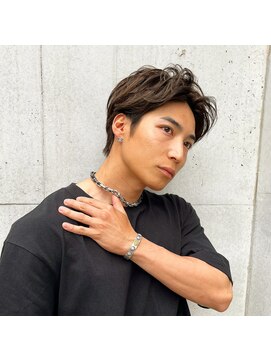 ソーホーニューヨーク ギンザ(SOHO NEW YORK GINZA) センターパートメンズショート