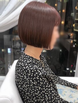 エレノア 渋谷公園通り店(Eleanor) 大人可愛いgirlyミニボブ