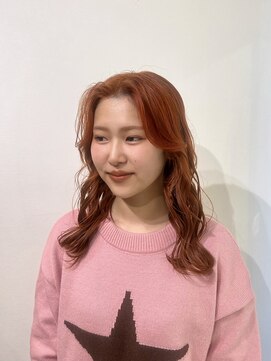 ゼスト 中野店(ZEST) 【zest中野/北村星楽】ブリーチ無しでできるオレンジカラー