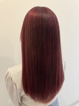 ラピス(Lapis) ピンクカラー&酸性ストレート