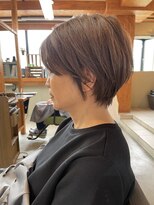 コモレビ(komorebi)&nbsp;ハンドブローのみのショートヘア