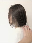 艶髪ボブ/インナーカラー