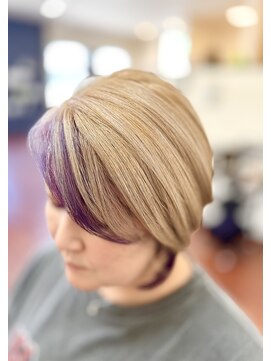 バンビ 大矢野店( Bambi) インナーカラー【バイオレット】