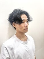 ピークアブー アヴェダ アトレ恵比寿(PEEK-A-BOO AVEDA)&nbsp;センター分けパーマスタイル