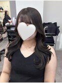 髪質改善 艶髪 愛され 韓国風 前髪カット 小顔　梅田