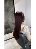 アリーズ シブヤ(ALLYS shibuya)&nbsp;秋のレッドラベンダーブラウン