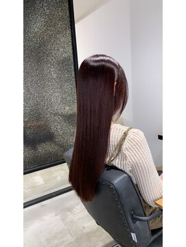 アリーズ シブヤ(ALLYS shibuya) 秋のレッドラベンダーブラウン