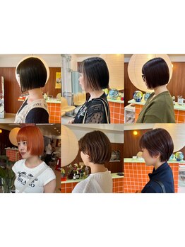 技術に差がでるショート、ボブは【etoi】にお任せ！アナタに似合うスタイルを提案♪自宅での再現性も◎