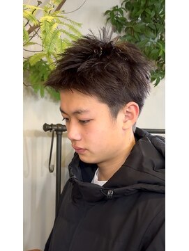 ラグ(log) サロンワーク×スパイキーショート!