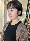 【LA PENSEE カホ】リップラインのボブスタイル