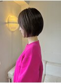 ショートボブ/伸ばしかけヘア/ショートカット/ショートスタイル