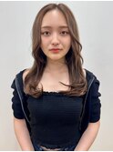 韓国レイヤー/ワインレッド/マロンベージュ/イメチェン/吉祥寺