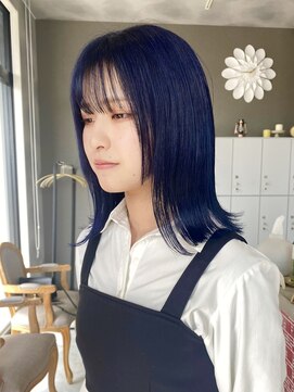 レド(LeDo) ネイビーブルー【四日市/髪質改善/ブリーチ】