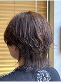 秋◎20代30代向けげショートウルフパーマ