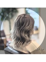 ピヴォヘアー(pivo hair)&nbsp;バレイヤージュ　グレージュ