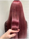 ブリーチ&ダブルカラーチェリーピンク池袋東口