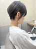 1【熊本限定/小顔/癖活かし/若見え】ショート・ボブカット+トリートメント♪