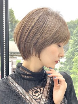 プルーヴ 秋葉原(prove) 30代40代大人女性/前髪ありショートボブ/ショートヘア/髪質改善