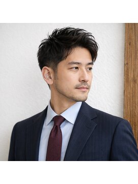 スープレックス ヘアーデザイン(SOUPREX HAIR DESIGN) 大人メンズ刈り上げビジネスショート　20代 30代 40代 50代 60代