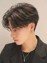 オーシャントーキョー 仙台(OCEAN TOKYO)&nbsp;黒髪フェザーショートセンターパートツーブロック