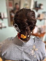マンティラ(Mantilla)&nbsp;着物ヘアーセット