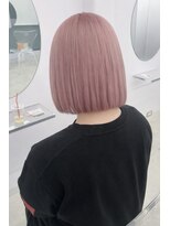 フウ(fuh) ペールピンク/ピンクカラー/ハイトーン/ボブ