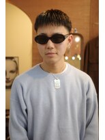 エディ(Edy)&nbsp;メンズスパイキーショート刈り上げスキンフェード眉毛カット岡山