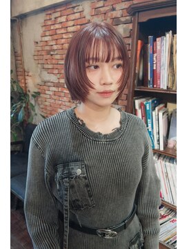 アンリ(Henri) 【かしむら】ブリーチ/ブリーチなしダブルカラー/暖色カラー