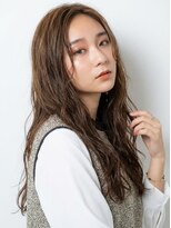 アッシュ 川口店(Ash)&nbsp;髪質改善/透け感グレージュ/前髪パーマ/ハイライト/川口駅/川口