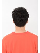ザ バーバー 虎ノ門ステーションタワー(THE BARBER)&nbsp;ナチュラルアップバング　ナチュラルパーマ　ニュアンスパーマ