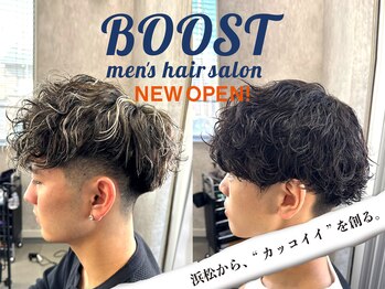 ブースト(BOOST)の写真/【パーマなどのカジュアルデザインから似合わせ◎】ON・OFFの切替えが楽しめる幅広いスタイルに！